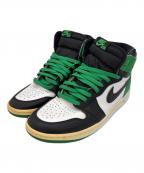 NIKEナイキ）の古着「Air Jordan 1 Retro High OG」｜ホワイト×グリーン