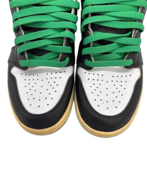NIKE（ナイキ）NIKE (ナイキ) Air Jordan 1 Retro High OG ホワイト×グリーン サイズ:27の古着・服飾アイテム