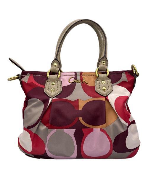 COACH（コーチ）COACH (コーチ) アシュレイスカーフプリントミニトート マルチカラーの古着・服飾アイテム