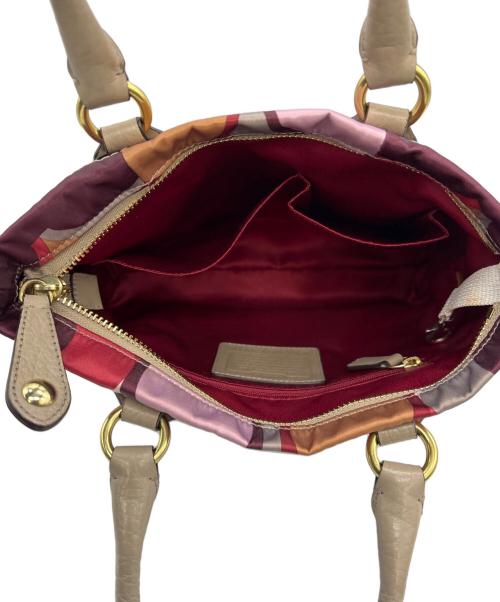 COACH（コーチ）COACH (コーチ) アシュレイスカーフプリントミニトート マルチカラーの古着・服飾アイテム