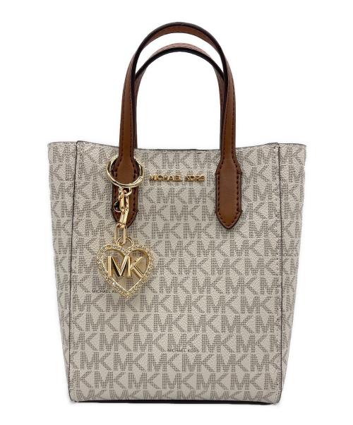 MICHAEL KORS（マイケル・コース）MICHAEL KORS (マイケル・コース) 2WAYバッグ ホワイトの古着・服飾アイテム