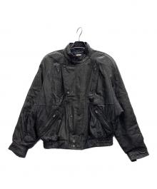 J Park Collection（-）の古着「レザージャケット」｜ブラック