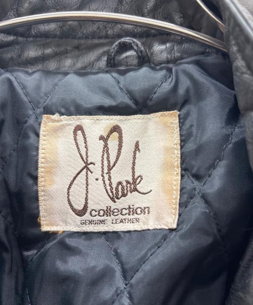 J Park Collection（-）J Park Collection (-) レザージャケット ブラック サイズ:不明の古着・服飾アイテム