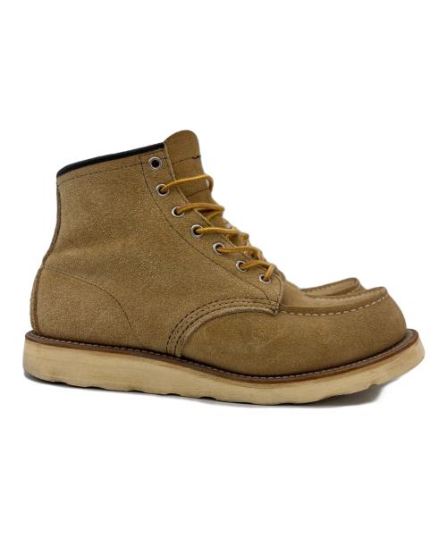 RED WING（レッドウィング）RED WING (レッドウィング) ブーツ ベージュ サイズ:9Eの古着・服飾アイテム