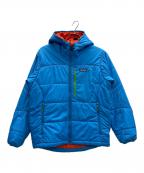 Patagoniaパタゴニア）の古着「ダスパーカー」｜スカイブルー×オレンジ