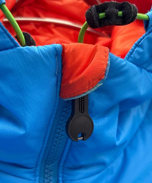 Patagonia（パタゴニア）Patagonia (パタゴニア) ダスパーカー スカイブルー×オレンジ サイズ:XSの古着・服飾アイテム