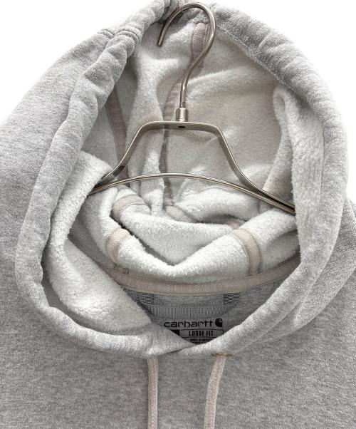 CarHartt（カーハート）CarHartt (カーハート) プルオーバーパーカー グレー サイズ:XLの古着・服飾アイテム