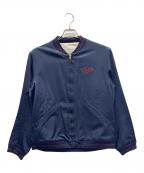 RADIALLラディアル）の古着「スカジャン」｜ネイビー