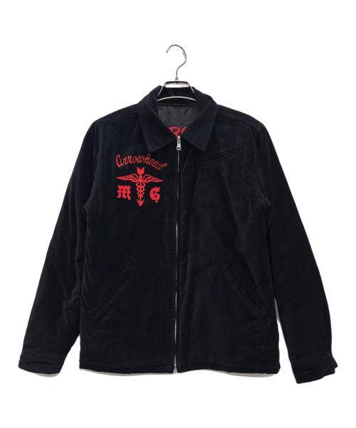 MWS（エムダブリューエス）MWS (エムダブリューエス) リバーシブルスカジャン ブラック サイズ:Mの古着・服飾アイテム