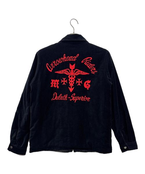 MWS（エムダブリューエス）MWS (エムダブリューエス) リバーシブルスカジャン ブラック サイズ:Mの古着・服飾アイテム