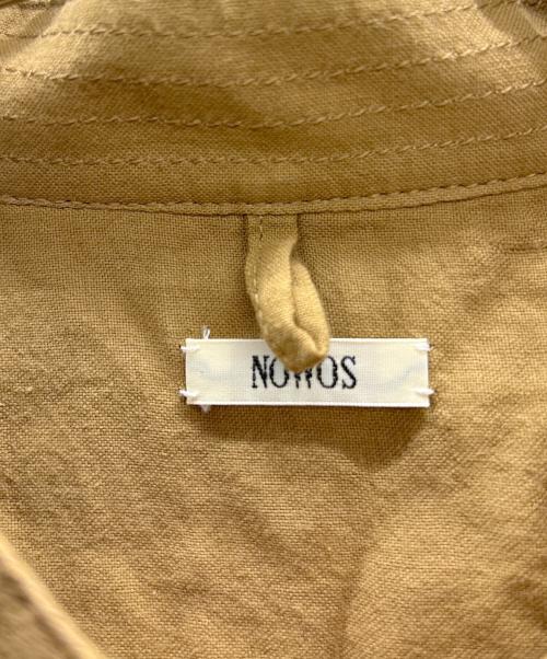 NOWOS（ノーウォス）NOWOS (ノーウォス) ガウンカーディガン キャメル サイズ:Mの古着・服飾アイテム