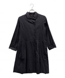 mon sakata（モンサカタ）の古着「コート」｜チャコールグレー