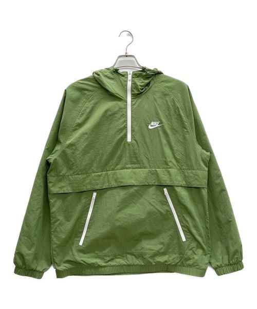 NIKE（ナイキ）NIKE (ナイキ) アノラックパーカー グリーン サイズ:Lの古着・服飾アイテム