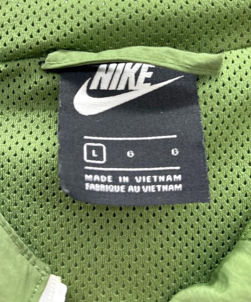NIKE（ナイキ）NIKE (ナイキ) アノラックパーカー グリーン サイズ:Lの古着・服飾アイテム