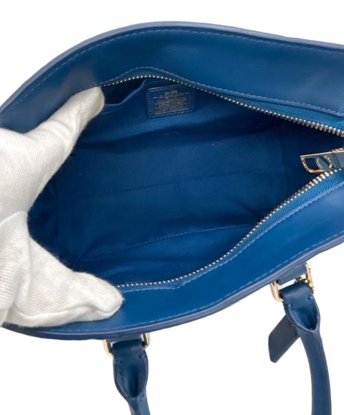 COACH（コーチ）COACH (コーチ) 2WAYショルダーバッグ ブルーの古着・服飾アイテム