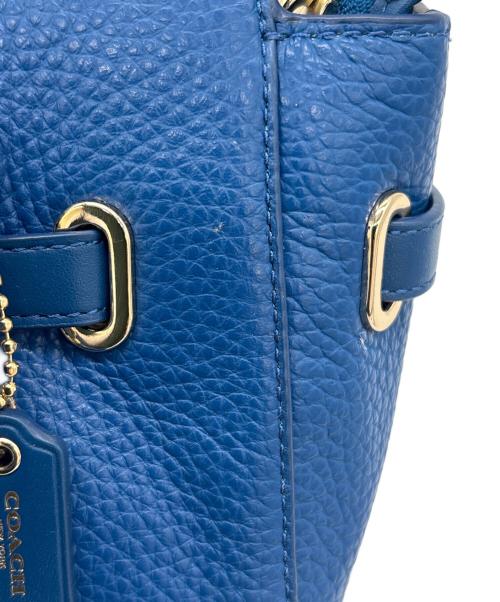 COACH（コーチ）COACH (コーチ) 2WAYショルダーバッグ ブルーの古着・服飾アイテム