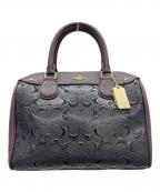 COACHコーチ）の古着「2WAYショルダーバッグ」｜ブラック×ブラウン