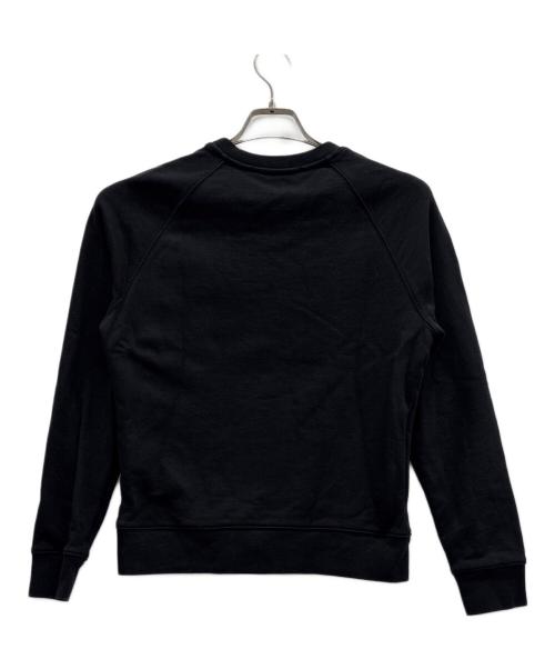 MSGM（エムエスジーエム）MSGM (エムエスジーエム) ロゴスウェット ブラック×ホワイト サイズ:Sの古着・服飾アイテム
