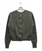 Spick and Spanスピックアンドスパン）の古着「アルパカ2wayカーディガン」｜カーキ