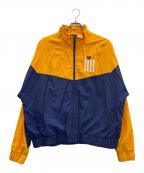 Eve-）の古着「ナイロンジャケット」｜オレンジ×ネイビー