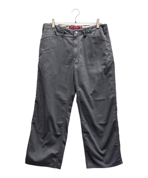 HIDE AND SEEK（ハイドアンドシーク）HIDE AND SEEK (ハイドアンドシーク) ワークパンツ グレー サイズ:Lの古着・服飾アイテム