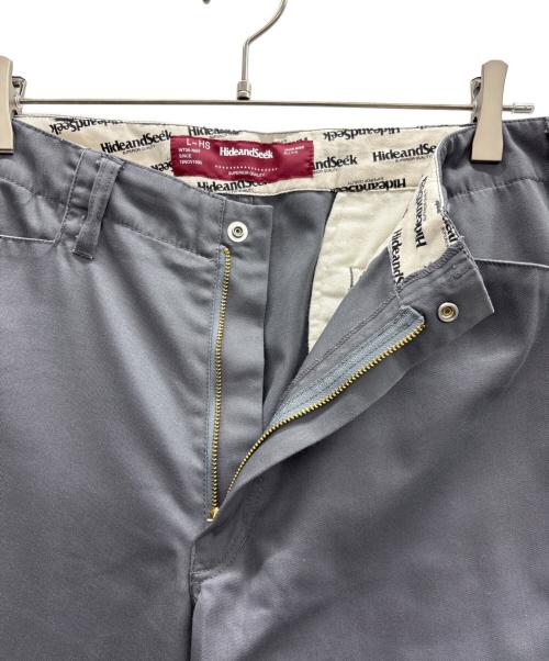 HIDE AND SEEK（ハイドアンドシーク）HIDE AND SEEK (ハイドアンドシーク) ワークパンツ グレー サイズ:Lの古着・服飾アイテム