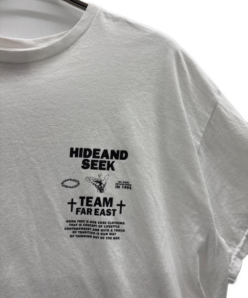 HIDE AND SEEK（ハイドアンドシーク）HIDE AND SEEK (ハイドアンドシーク) Tシャツ ホワイト サイズ:XLの古着・服飾アイテム