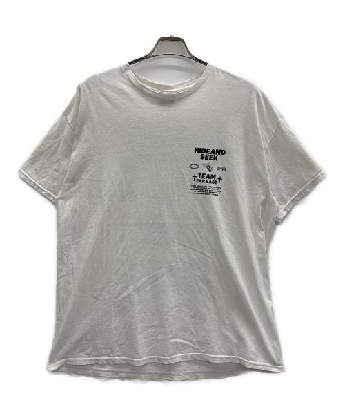 HIDE AND SEEK（ハイドアンドシーク）HIDE AND SEEK (ハイドアンドシーク) Tシャツ ホワイト サイズ:XLの古着・服飾アイテム