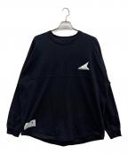 DESCENDANTディセンダント）の古着「ロングスリーブカットソー」｜ブラック