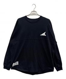 DESCENDANT（ディセンダント）の古着「ロングスリーブカットソー」｜ブラック