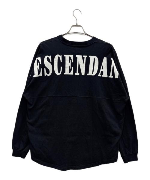 DESCENDANT（ディセンダント）DESCENDANT (ディセンダント) ロングスリーブカットソー ブラック サイズ:2の古着・服飾アイテム