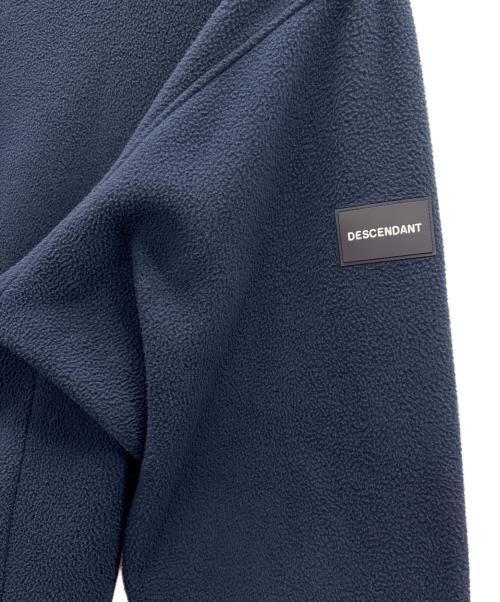 DESCENDANT（ディセンダント）DESCENDANT (ディセンダント) フリースジャケット ネイビー サイズ:3の古着・服飾アイテム