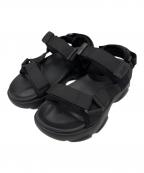 BEAXISビーアクシス）の古着「コアアクティブサンダル」｜ブラック