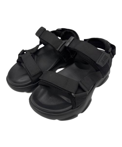 BEAXIS（ビーアクシス）BEAXIS (ビーアクシス) コアアクティブサンダル ブラック サイズ:Mの古着・服飾アイテム