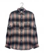 Ron Hermanロンハーマン）の古着「レーヨンシャツ」｜ピンク×ブラック