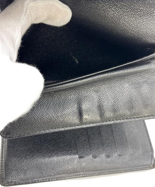 LOUIS VUITTON（ルイ ヴィトン）LOUIS VUITTON (ルイ ヴィトン) 3つ折り財布 ブラックの古着・服飾アイテム