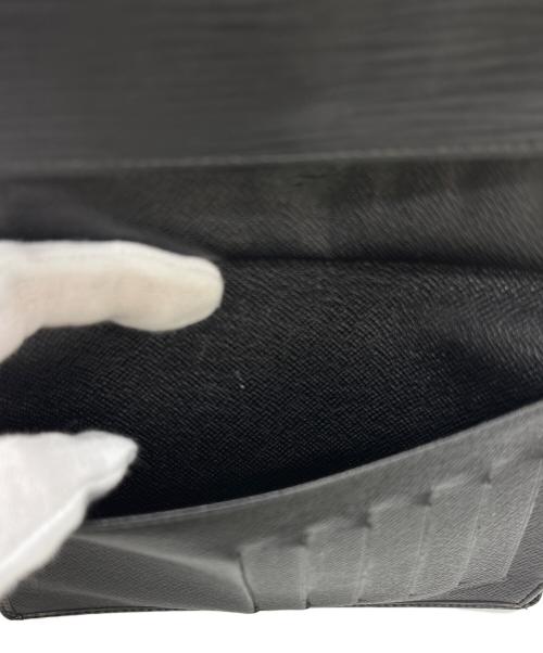 LOUIS VUITTON（ルイ ヴィトン）LOUIS VUITTON (ルイ ヴィトン) 3つ折り財布 ブラックの古着・服飾アイテム