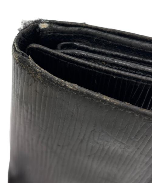 LOUIS VUITTON（ルイ ヴィトン）LOUIS VUITTON (ルイ ヴィトン) 3つ折り財布 ブラックの古着・服飾アイテム