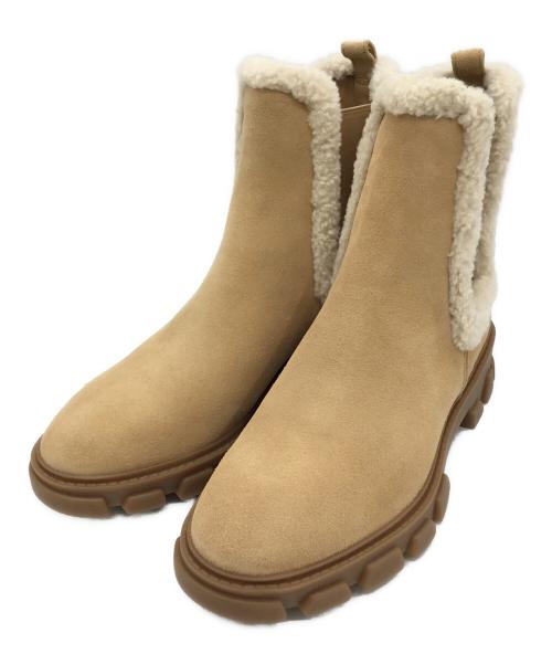 MICHAEL KORS（マイケル・コース）MICHAEL KORS (マイケル・コース) サイドゴアブーツ ベージュ サイズ:US 7Mの古着・服飾アイテム