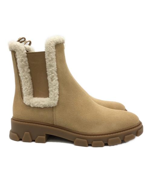 MICHAEL KORS（マイケル・コース）MICHAEL KORS (マイケル・コース) サイドゴアブーツ ベージュ サイズ:US 7Mの古着・服飾アイテム