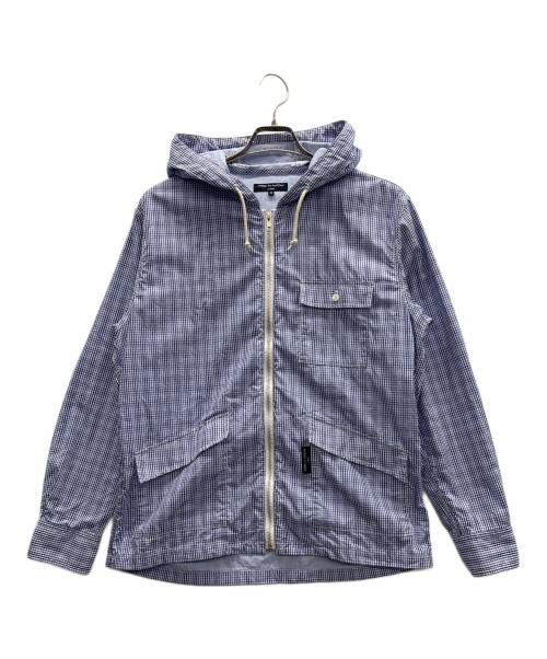 COMME des GARCONS（コムデギャルソン）COMME des GARCONS (コムデギャルソン) パーカー ブルー×ホワイト サイズ:Sの古着・服飾アイテム