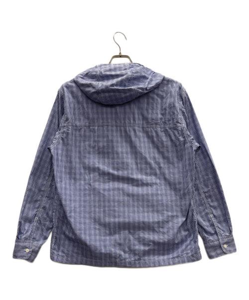 COMME des GARCONS（コムデギャルソン）COMME des GARCONS (コムデギャルソン) パーカー ブルー×ホワイト サイズ:Sの古着・服飾アイテム