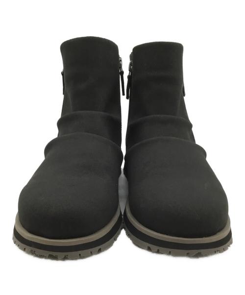 asics（アシックス）asics (アシックス) サイドジップブーツ ブラック サイズ:24の古着・服飾アイテム