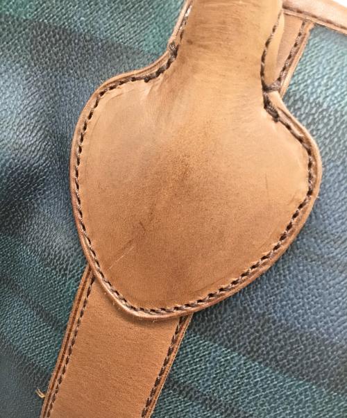 POLO RALPH LAUREN（ポロ・ラルフローレン）POLO RALPH LAUREN (ポロ・ラルフローレン) 2WAYトートバッグ グリーン×ブラックの古着・服飾アイテム