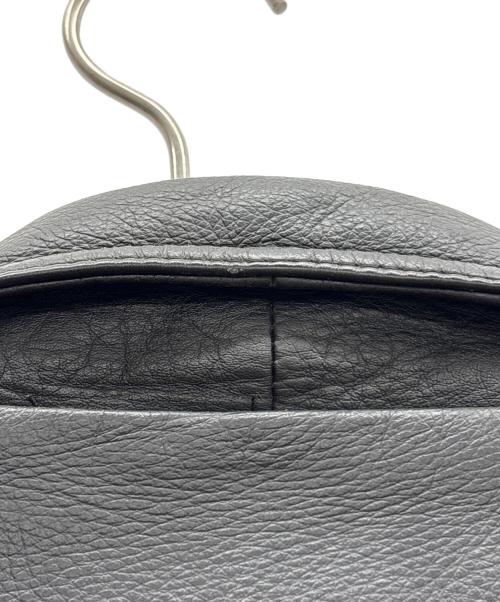 NOBLAND（ノーブランド）NOBLAND (ノーブランド) ダブルライダースジャケット ブラック サイズ:Lの古着・服飾アイテム