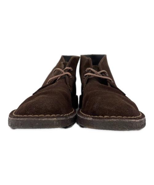 CLARKS（クラークス）CLARKS (クラークス) スウェード デザート ブーツ ブラウン サイズ:Mの古着・服飾アイテム
