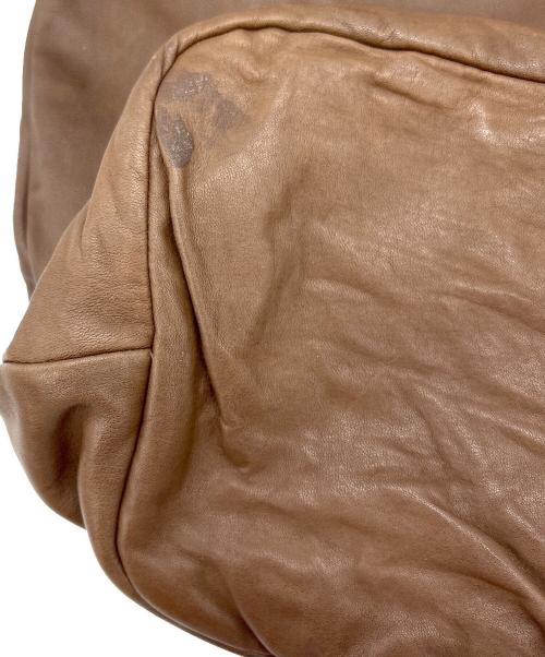 YOHJI YAMAMOTO（ヨウジヤマモト）YOHJI YAMAMOTO (ヨウジヤマモト) トートバッグ ブラウンの古着・服飾アイテム