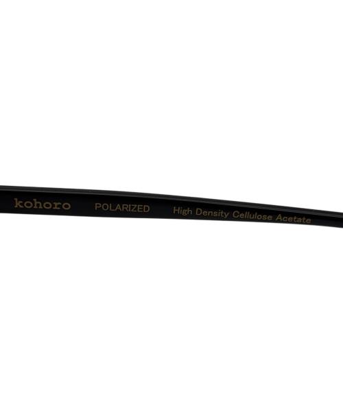 kohoro（コホロ）kohoro (コホロ) サングラス ブラック×ブラウン サイズ:52□20-147の古着・服飾アイテム