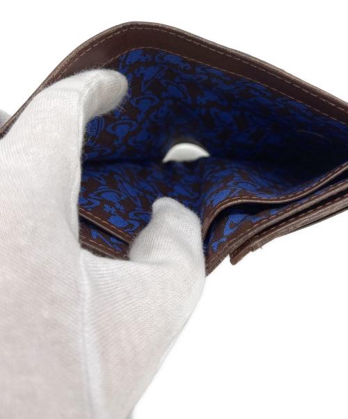 Vivienne Westwood（ヴィヴィアンウエストウッド）Vivienne Westwood (ヴィヴィアンウエストウッド) がま口財布 ダークブラウンの古着・服飾アイテム