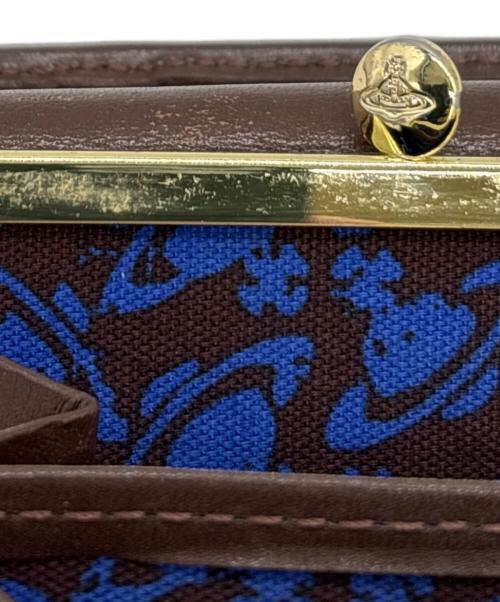 Vivienne Westwood（ヴィヴィアンウエストウッド）Vivienne Westwood (ヴィヴィアンウエストウッド) がま口財布 ダークブラウンの古着・服飾アイテム